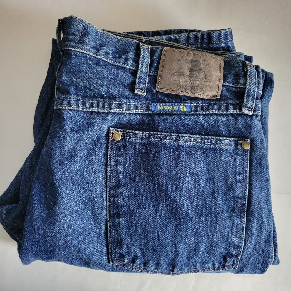 Vintage Wrangler Dale Earnhardt Blue Jeans Size 38x33 96DESDD Nascar